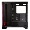 PC korpuss MODECOM VOLCANO EXPANSE S APEX ARGB MIDI Tower, rūdīts stikls, USB-C, 3x140mm priekšā, atbalsta ATX/microATX, GPU līdz 430mm