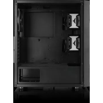 Korpus Versa XM1 Melns Tērauds 120mm Ventilators USB3.0 - melns