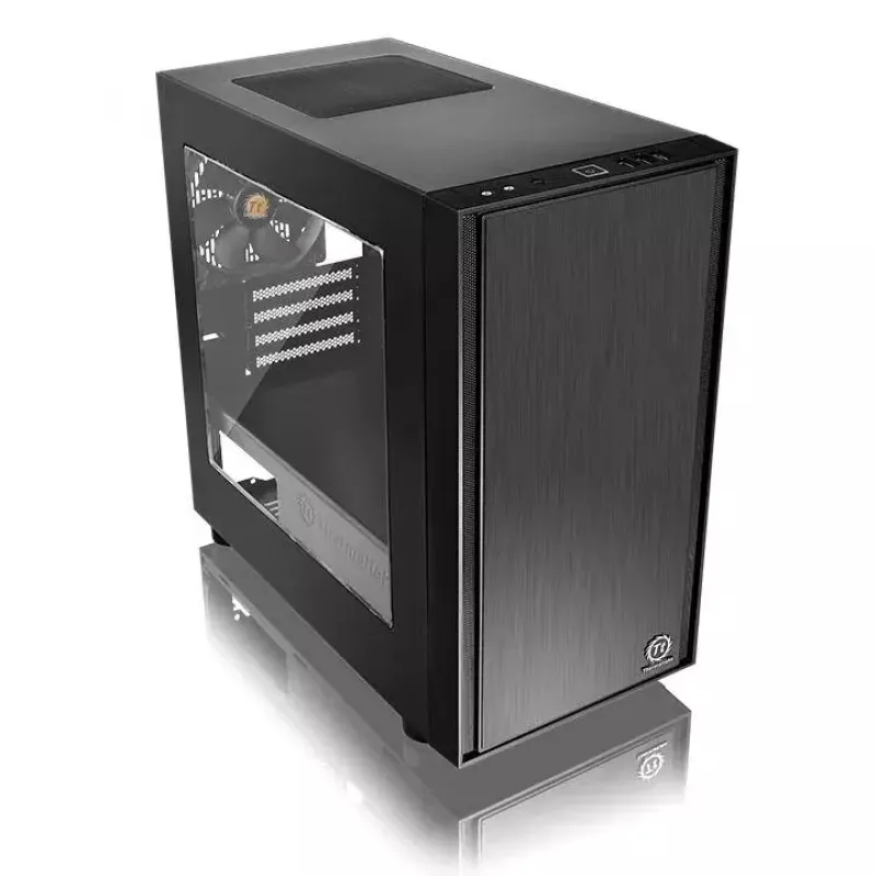 PC korpuss Thermaltake Versa H17 Window Micro Tower Melns