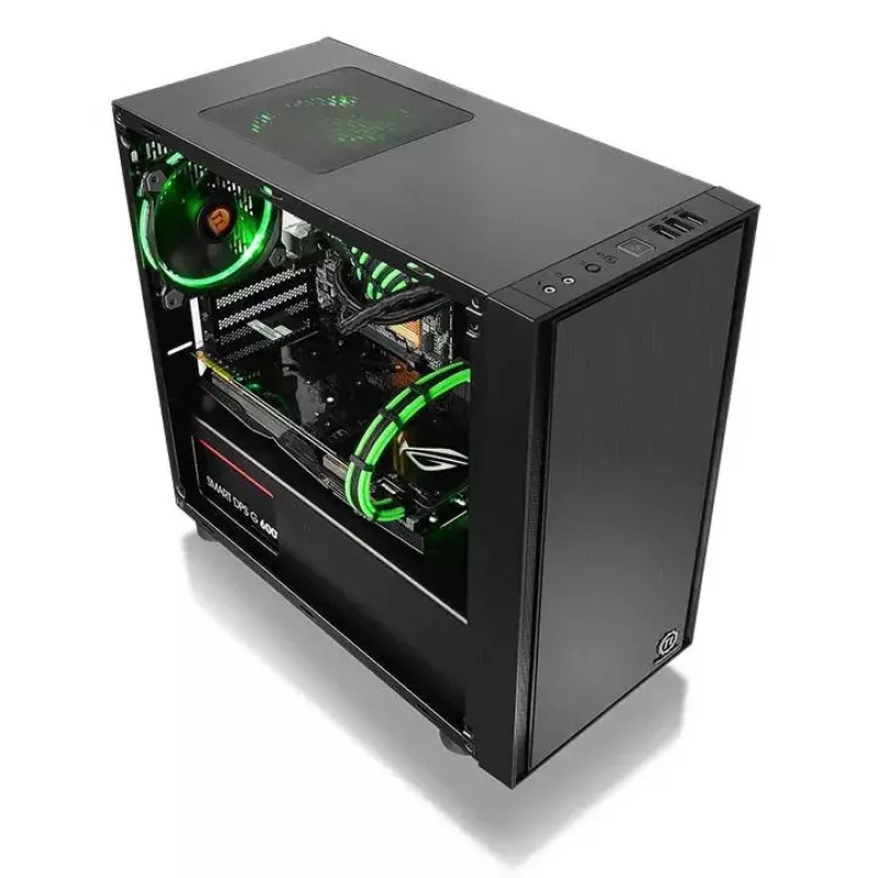 PC korpuss Thermaltake Versa H17 Window Micro Tower Melns