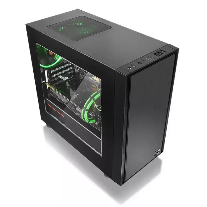 PC korpuss Thermaltake Versa H17 Window Micro Tower Melns