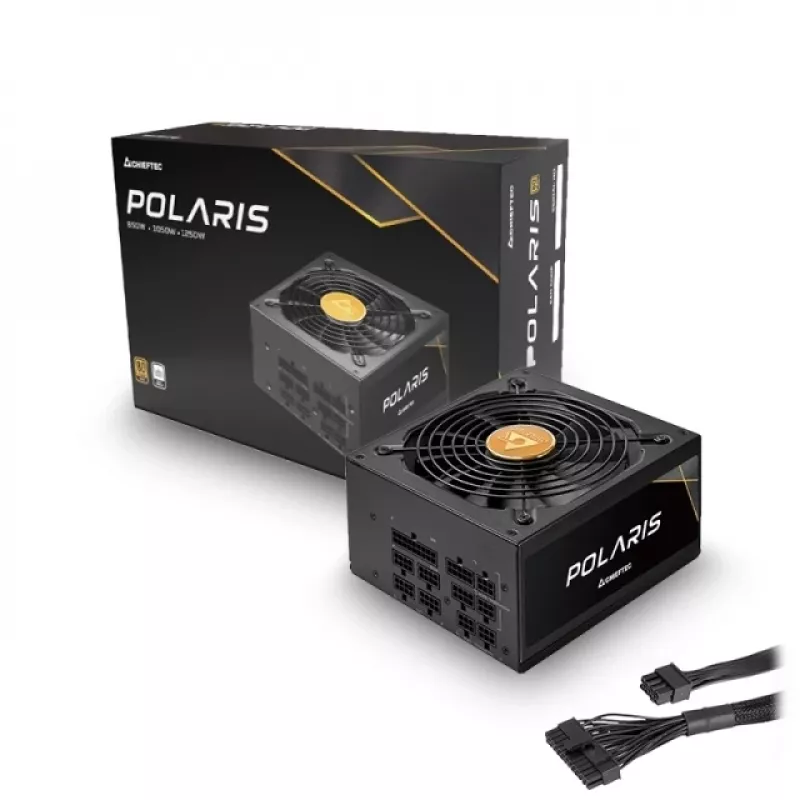 Chieftec Polaris 1250W barošanas bloks 20+4 pin ATX Melns