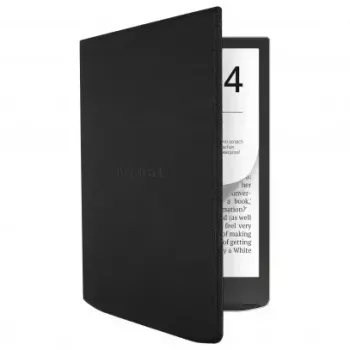 Flip vāciņš PocketBook 7,8 collu e-grāmatu lasītājam — HN-FP-PU-743G-RB-WW, magnētiska aizdare, melns