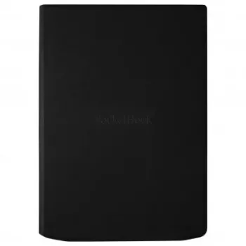 Flip vāciņš PocketBook 7,8 collu e-grāmatu lasītājam — HN-FP-PU-743G-RB-WW, magnētiska aizdare, melns