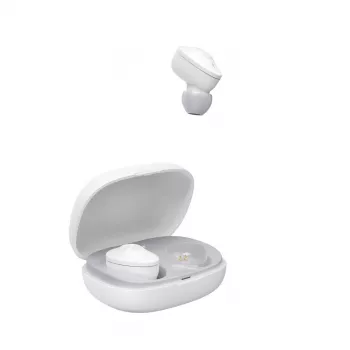 Hama Freedom Buddy Bezvadu Austiņas True Wireless Stereo (TWS) Iekšauss Zvaniem/Mūzikai USB Type-C Bluetooth Gaiši pelēka, Balta