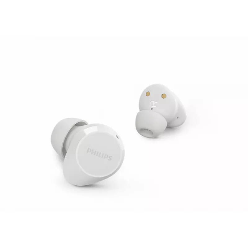 Philips TAT1209WT/00 bezvadu austiņas True Wireless Stereo (TWS) Iekšauss Zvanu/Mūzikas Bluetooth Baltas