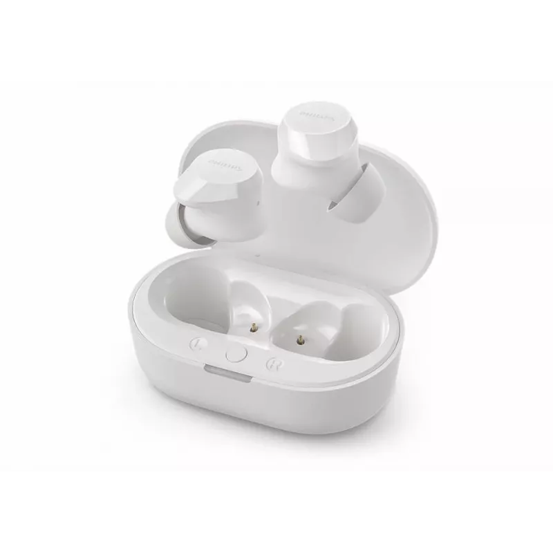Philips TAT1209WT/00 bezvadu austiņas True Wireless Stereo (TWS) Iekšauss Zvanu/Mūzikas Bluetooth Baltas