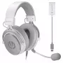 ENDORFY VIRO Plus USB EY1A005 vadu austiņu un mikrofona komplekts, USB-A + 3,5 mm ligzda, 7.1, atvienojams mikrofons, 20–20000 Hz, 2,9 m vads, balts (Onyx White)
