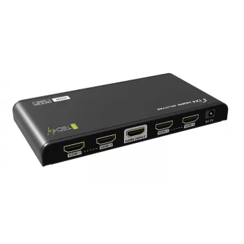 Techly IDATA HDMI2-4K4HDR HDMI sadalītājs 1 ieeja 4 izejas 4K HDR