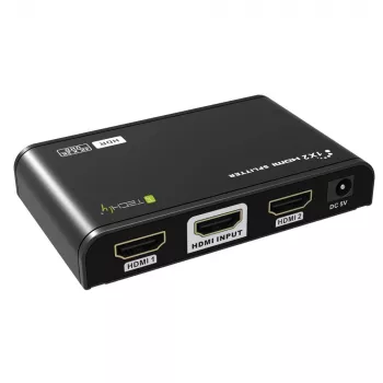 Techly IDATA HDMI2-4K2HDR HDMI sadalītājs 1 ieeja uz 2 izejām