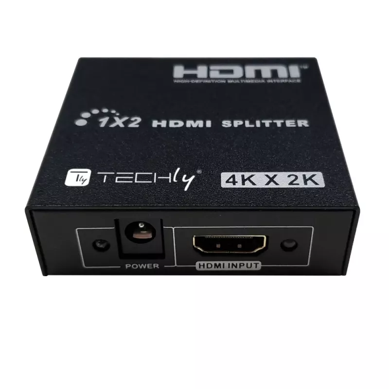 Video Sadalītājs Techly IDATA HDMI-4K230 2x HDMI 3840x2160 Melns