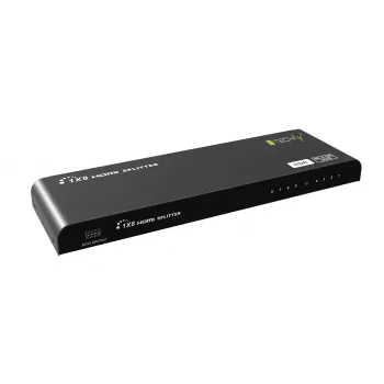 Techly IDATA HDMI2-4K8HDR HDMI video sadalītājs 8x HDMI