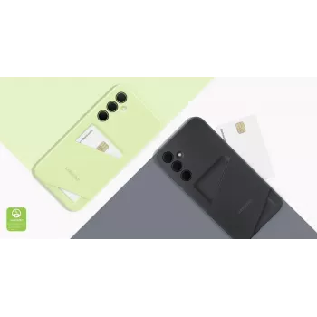 AVM EF-OA356 vāciņš Samsung Galaxy A35, 16,8 cm (6,6 inch) ekrāns, laima, 1 kabatiņa kartei