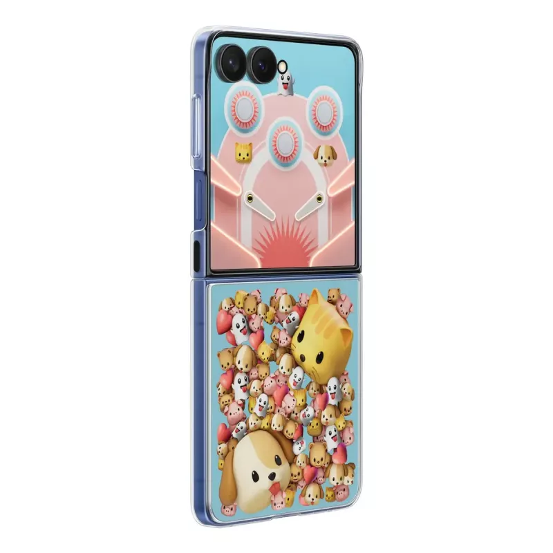 Samsung Galaxy Z Flip7 Flipsuit Caurspīdīgs Monohromatisks Vāciņš