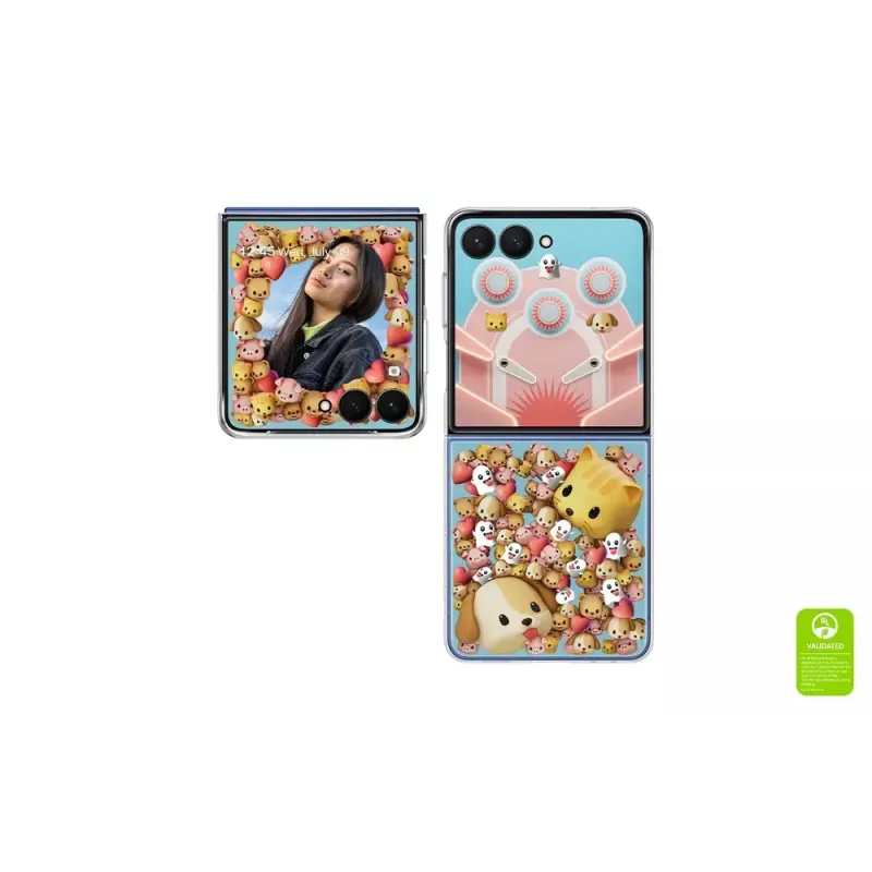 Samsung Galaxy Z Flip7 Flipsuit Caurspīdīgs Monohromatisks Vāciņš