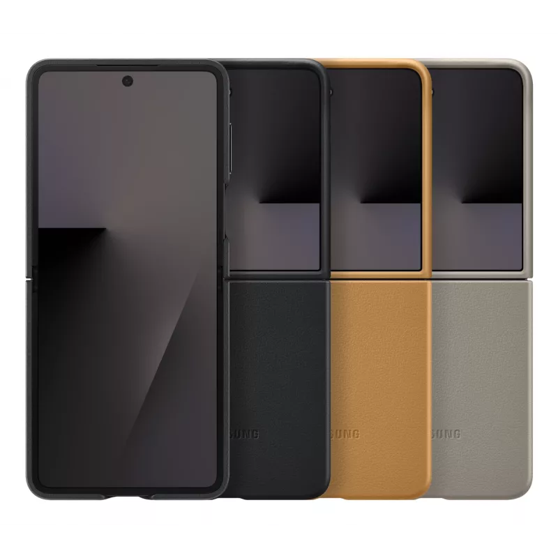 Aizsargmaciņš Samsung Galaxy Flip7, Samsung EF-VF766PBEGWW, melns