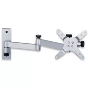 Techly ICA-LCD 104 sienas kronšteins LED/LCD televizoriem 13-30 collas, noliekšana, 3 locītavas, sudrabs