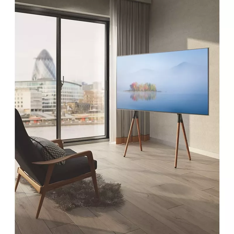 Techly 107241 grīdas statīvs LCD/LED/Plasma TV 49-70 collu tripoda stilā