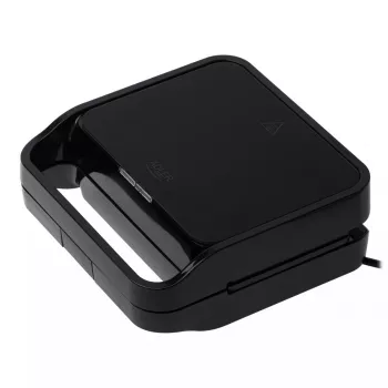 Sviestmaižu gatavotājs 2-in-1 Adler AD 3070b — 850 W, 2 plāksnes, melns