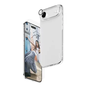 PanzerGlass 3-in-1 komplekts iPhone 17 Air — ekrāna, kameras un aizmugures aizsardzība CR78718
