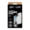 PanzerGlass 3-in-1 Combo Bundle iPhone 17 — ekrāna aizsargs, kameras lēcu aizsargs un maciņš