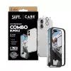 PanzerGlass 3-in-1 Combo Bundle iPhone 17 — ekrāna aizsargs, kameras lēcu aizsargs un maciņš