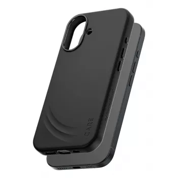 Aizsargmaciņš PanzerGlass CARE Feature FLOW Case Black ar MagSafe iPhone 17