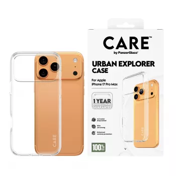 Aizsargmaciņš PanzerGlass CARE Urban Explorer Caurspīdīgs iPhone 17 Pro Max