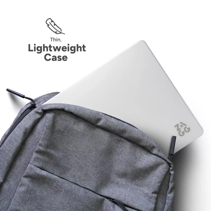 ZAGG Hardshell aizsargkorpuss MacBook Pro 14" (M1/M2/M3/M4), caurspīdīgs (702315487)