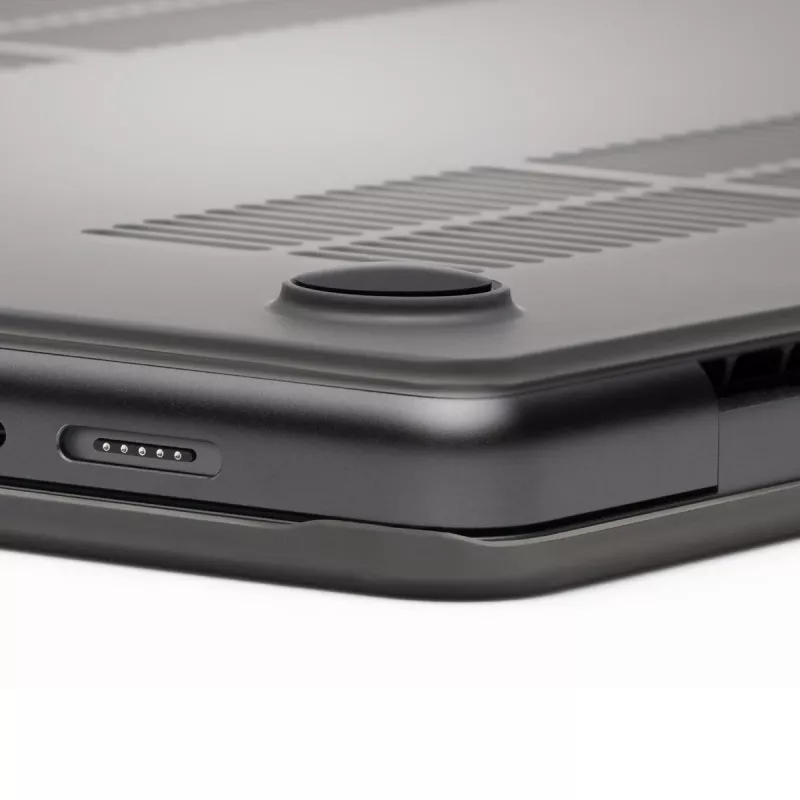 Cietais vāciņš Zagg MacBook Pro 14 M3/M2/M1 — Smoke apdare, aizsargājošs snap-on apvalks