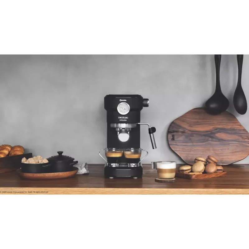 Cecotec Cafelizzia 790 Black Pro espresso aparāts, 1,2 l, 20 bar, melns