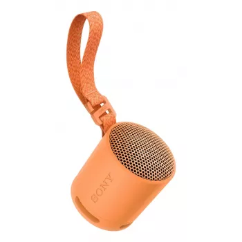 Sony SRS-XB100 – Pārnēsājams Bluetooth skaļrunis, ūdens un putekļu necaurlaidīgs IP67, 16 stundu akumulators, oranžs