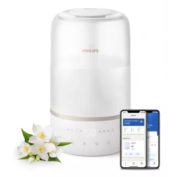 Philips 1000 sērijas HU1510/04 mitrinātājs Ultraskaņas 3 L Balts 19 W