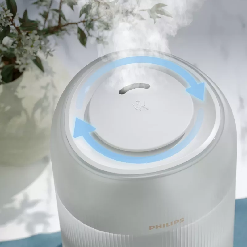 Philips 1000 sērijas HU1510/04 mitrinātājs Ultraskaņas 3 L Balts 19 W