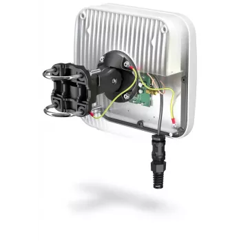 Virziena tīkla antena QuWireless QuMax PoE/LAN, daudzjoslu 0.694–2.7 GHz, līdz 6 dBi, balta