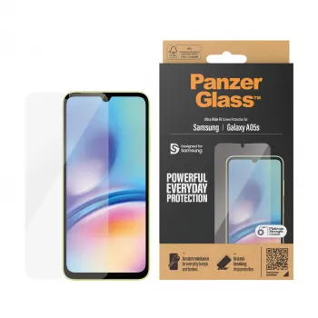 Stikla aizsargplēve PanzerGlass 7343 Samsung Galaxy A05S Antibakteriāla, pret skrāpējumiem