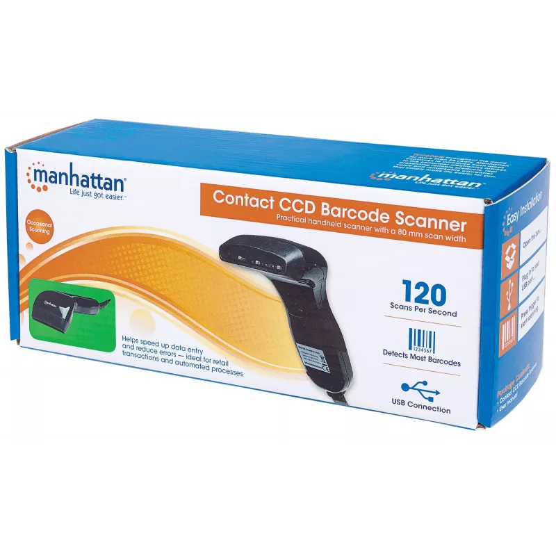 Manhattan Contact CCD – vadu 1D svītrkodu skeneris