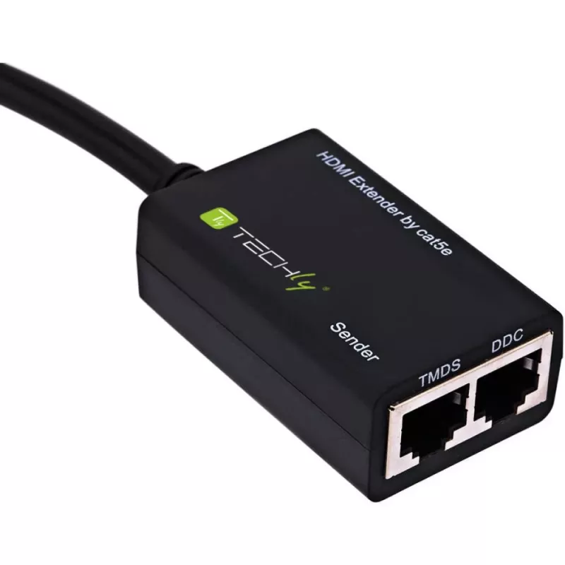 Techly HDMI pastiprinātājs Cat5e/Cat6 kompakts 30m IDATA EXT-E30D