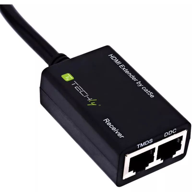 Techly HDMI pastiprinātājs Cat5e/Cat6 kompakts 30m IDATA EXT-E30D