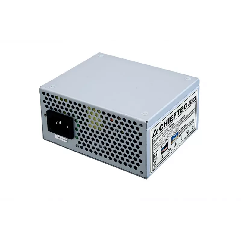Barošanas bloks CHIEFTEC SFX-250VS 250 W 20+4 pin ATX SFX Sudrabs, 80 mm ventilators, nemodulārs