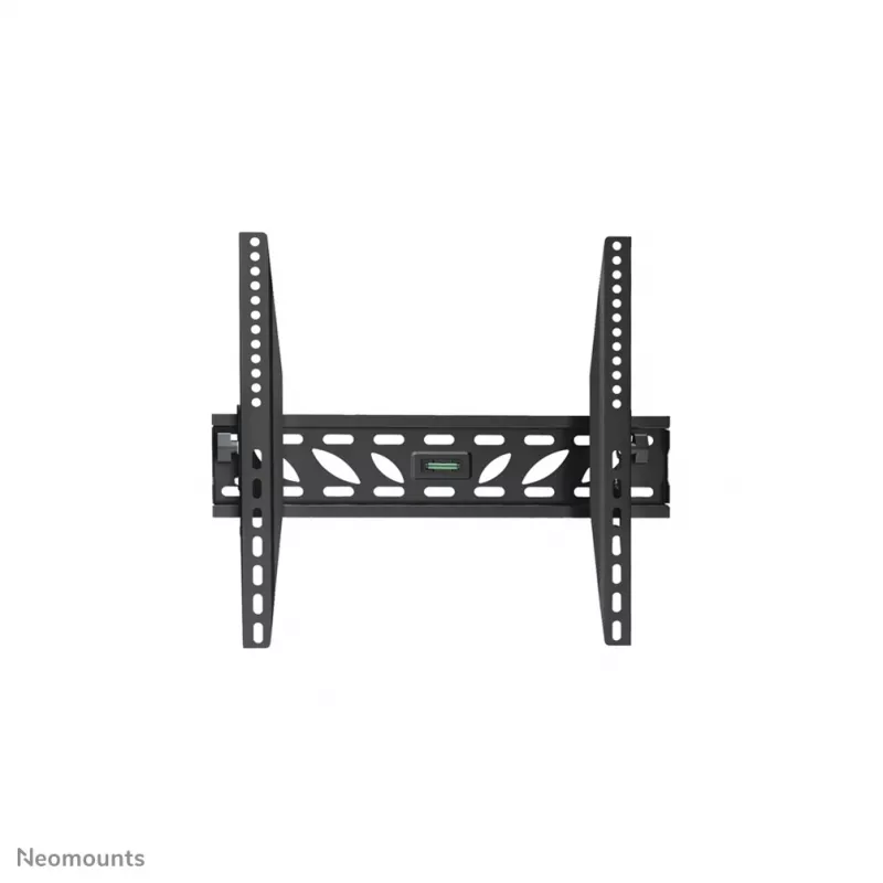 Neomounts LED-W240 noliecams televizora sienas kronšteins, 23–52 collas (58,4–132 cm), noliekums 10°, VESA 100x100–400x400 mm, līdz 50 kg, melns