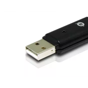 Conceptronic optiskā diskdziņa koplietošanas kabelis USB, 1.8 m, melns, USB A, USB A, tēviņš/tēviņš, 20 g