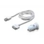 Conceptronic Car Tablet Charger 2A Apple auto cigarešu šķiltavas 5V balts