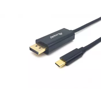 Equip USB-C uz DisplayPort kabelis, 1,0 m, 4K/60Hz