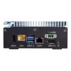 Shuttle Edge PC SPCEL02, Intel Celeron J6412, 1x HDMI, 2x 2.5G LAN, 1x COM, DIO (4x in, 4x out), 3x USB, 2x M.2, 12-24V, 24/7 pastāvīga darbība, bez ventilatora, iekļauts VESA un DIN-RAIL stiprinājums