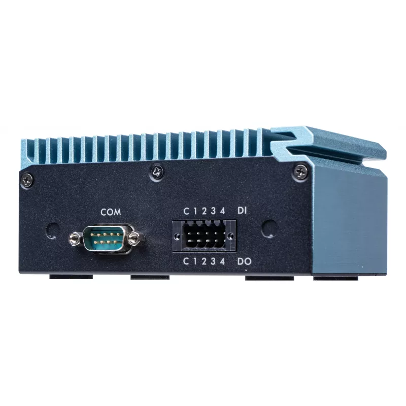 Shuttle Edge PC SPCEL02, Intel Celeron J6412, 1x HDMI, 2x 2.5G LAN, 1x COM, DIO (4x in, 4x out), 3x USB, 2x M.2, 12-24V, 24/7 pastāvīga darbība, bez ventilatora, iekļauts VESA un DIN-RAIL stiprinājums