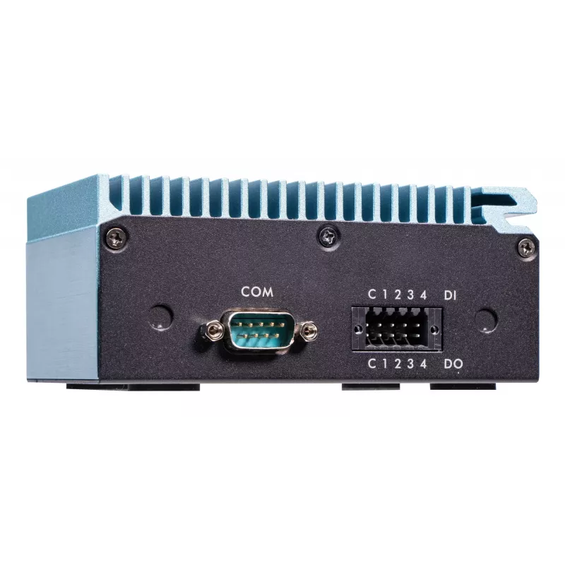 Shuttle Edge PC SPCEL02, Intel Celeron J6412, 1x HDMI, 2x 2.5G LAN, 1x COM, DIO (4x in, 4x out), 3x USB, 2x M.2, 12-24V, 24/7 pastāvīga darbība, bez ventilatora, iekļauts VESA un DIN-RAIL stiprinājums