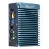 Shuttle Edge PC SPCEL02, Intel Celeron J6412, 1x HDMI, 2x 2.5G LAN, 1x COM, DIO (4x in, 4x out), 3x USB, 2x M.2, 12-24V, 24/7 pastāvīga darbība, bez ventilatora, iekļauts VESA un DIN-RAIL stiprinājums