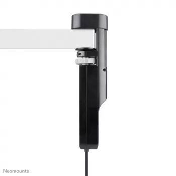 Neomounts DS22-840BL6 VOLT galda kontaktligzda ar skavu un USB-C / USB-A portiem - ātrā uzlāde