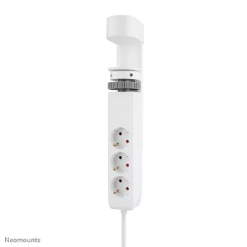 Neomounts DS22-840WH6 galda kontaktligzda ar skavu un USB-C / USB-A portiem – ātra uzlāde